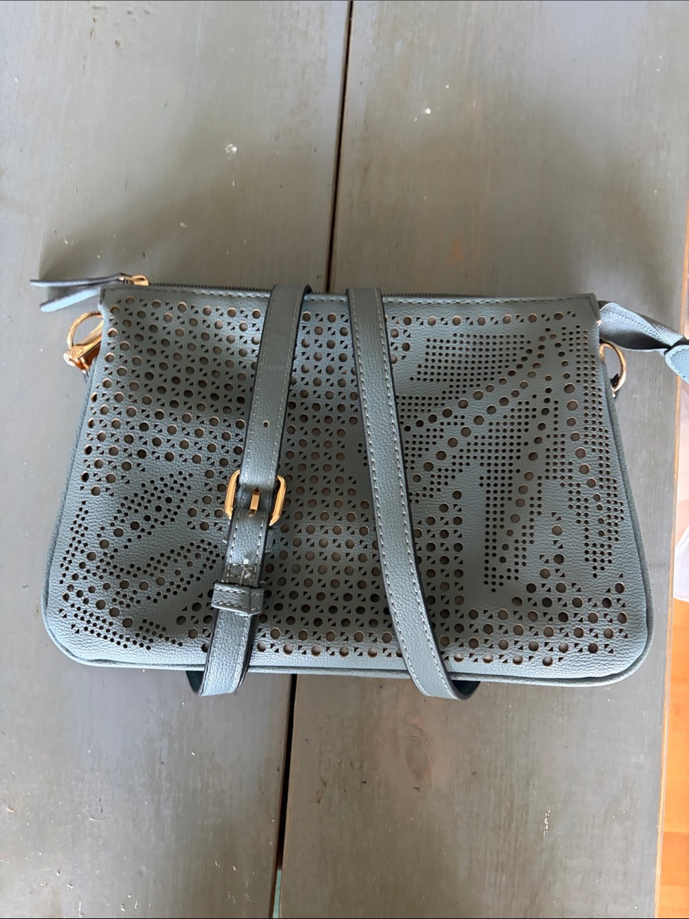 Gray/Blue Seven Days Lifestyle & Dreams Crossbody Bag